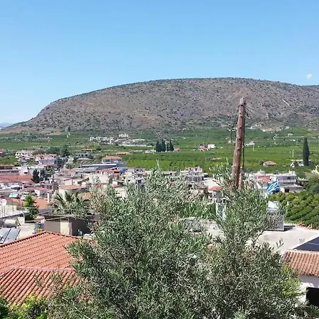 Panoramic View Of アパート Drepano (Argolis)